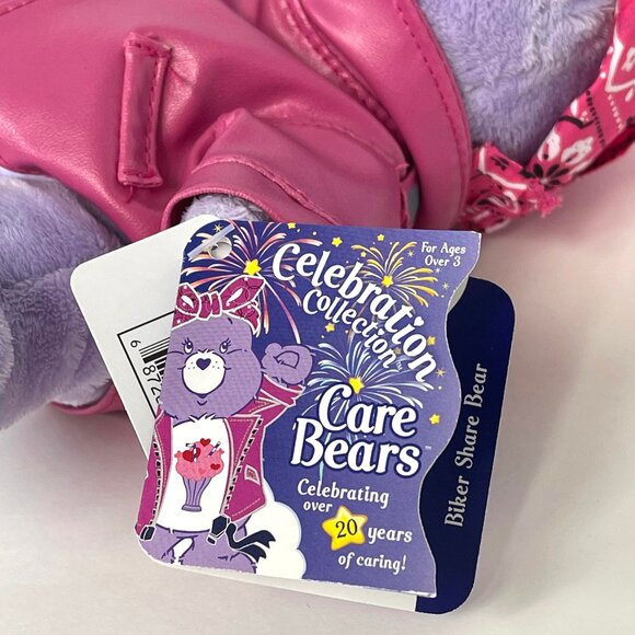 Care Bears Celebration Collection Biker Share Bear 2005 NWT Play Along - Picture 7 of 9